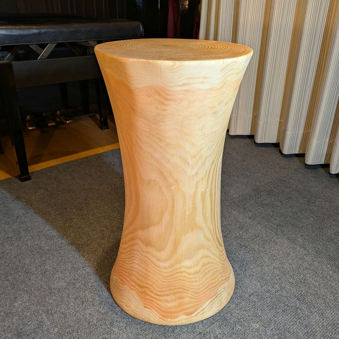 ヤムチャ様専用 姫小松 天然木 丸太 椅子 スツール テーブル 高さ約51㎝