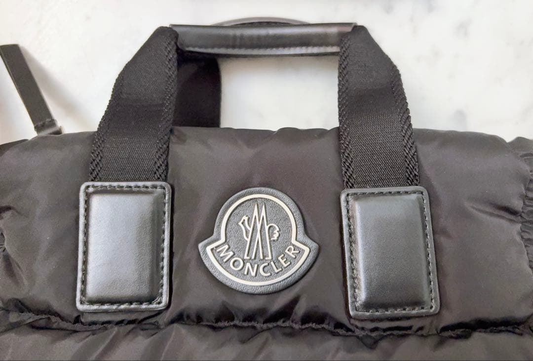 モンクレール　Micro Caradoc 2way ダウン　トートバッグ♪