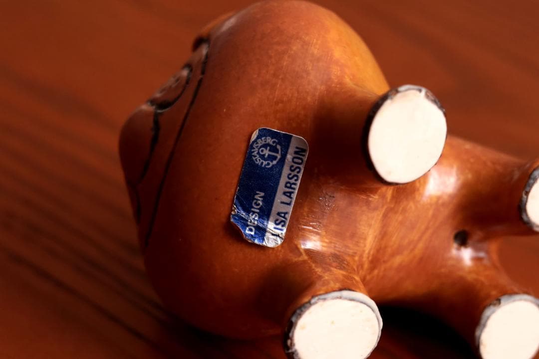 Lisa Larson リサラーソン ブルドッグ ミニ 97251 リサラーソン画像