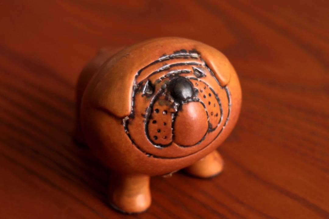 Lisa Larson リサラーソン ブルドッグ ミニ 97251 リサラーソン画像