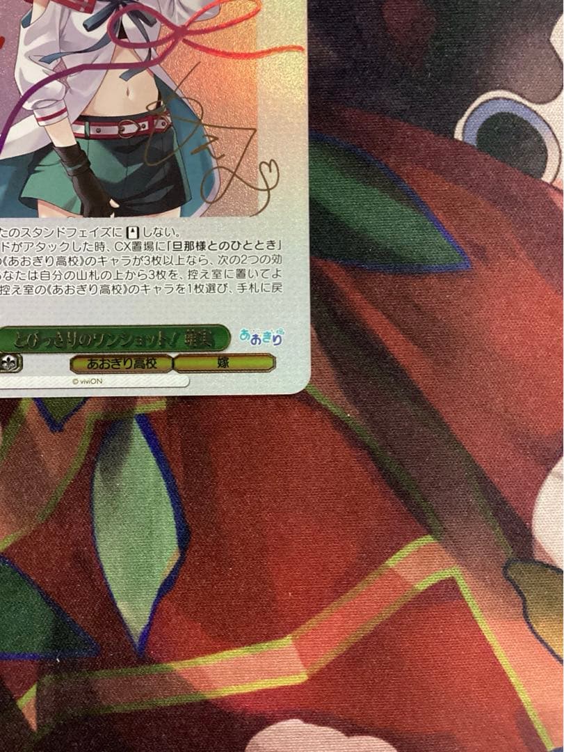 ※傷あり とびっきりのワンショット！ 萌実 SEC サイン