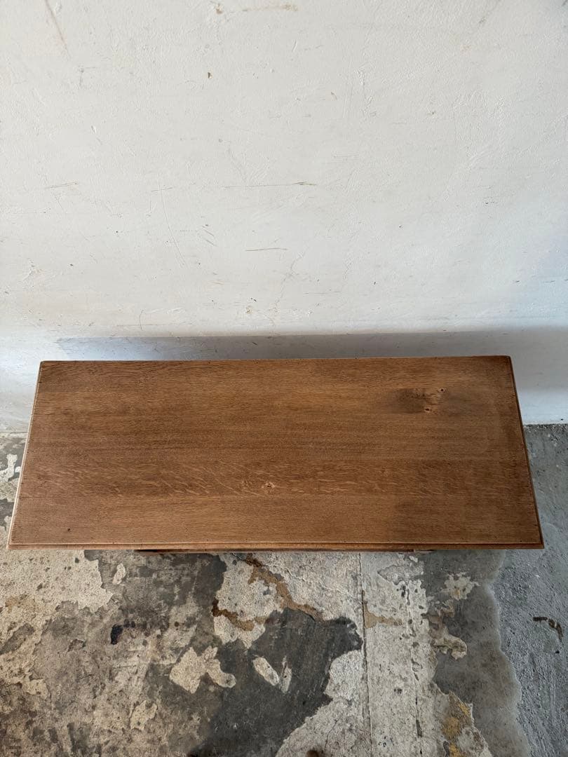 ビンテージ ドロワー カウンター コンソール キッチンテーブル 剥離