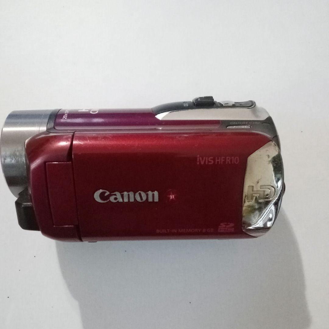 ジャンク】Canon iVIS HF R10（レッド）本体のみ - メルカリ