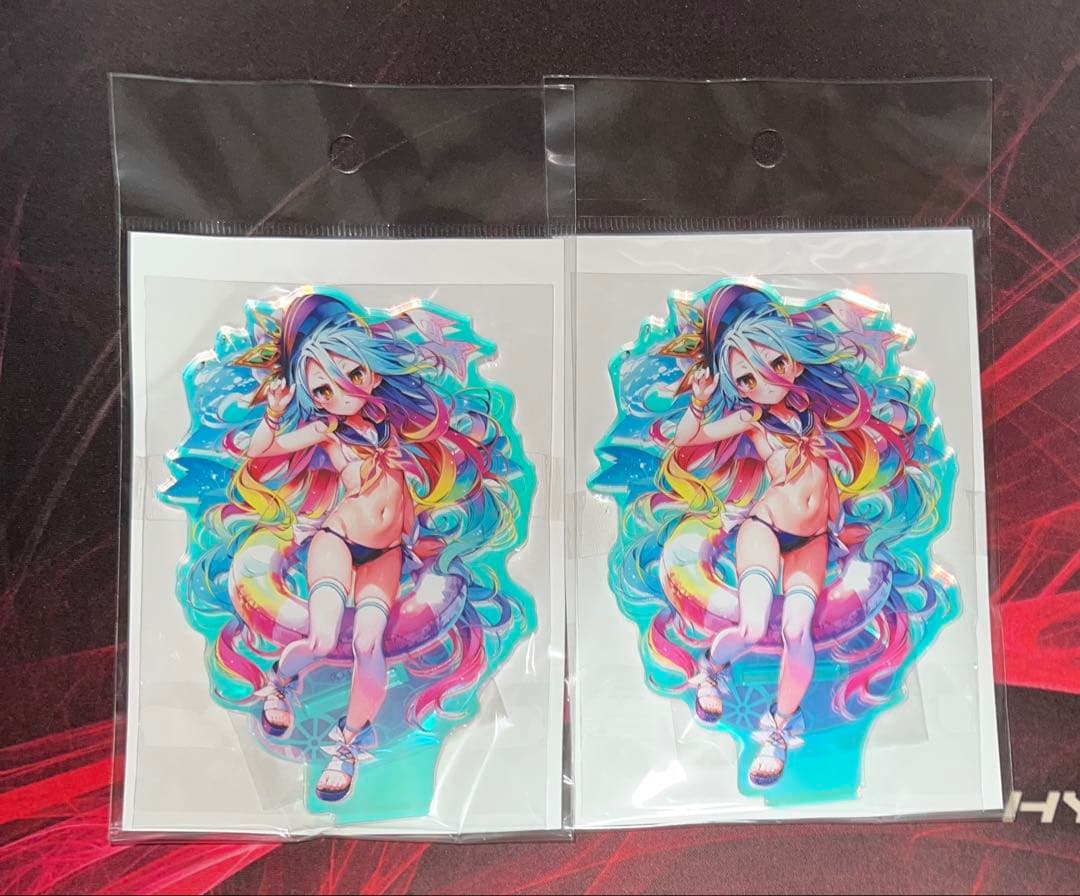 ノーゲーム・ノーライフ MF文庫J 夏の学園祭2024 白 アクリルスタンド