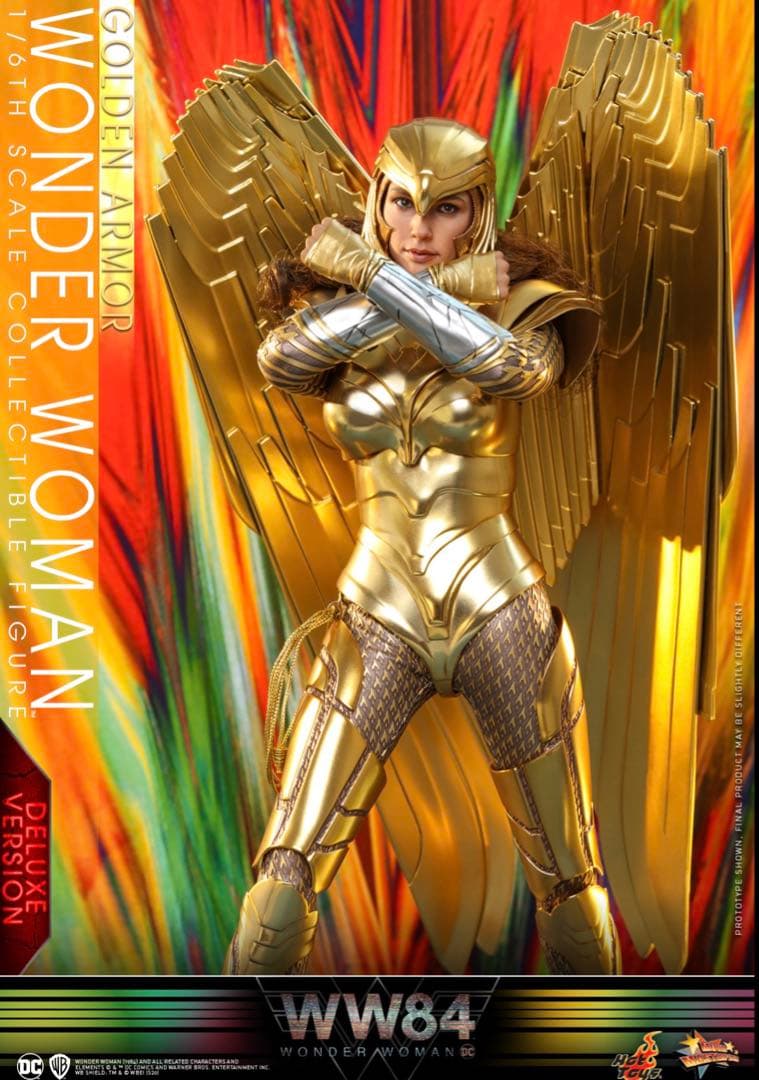 未開封】ホットトイズ ワンダーウーマン ゴールドアーマー ボーナス