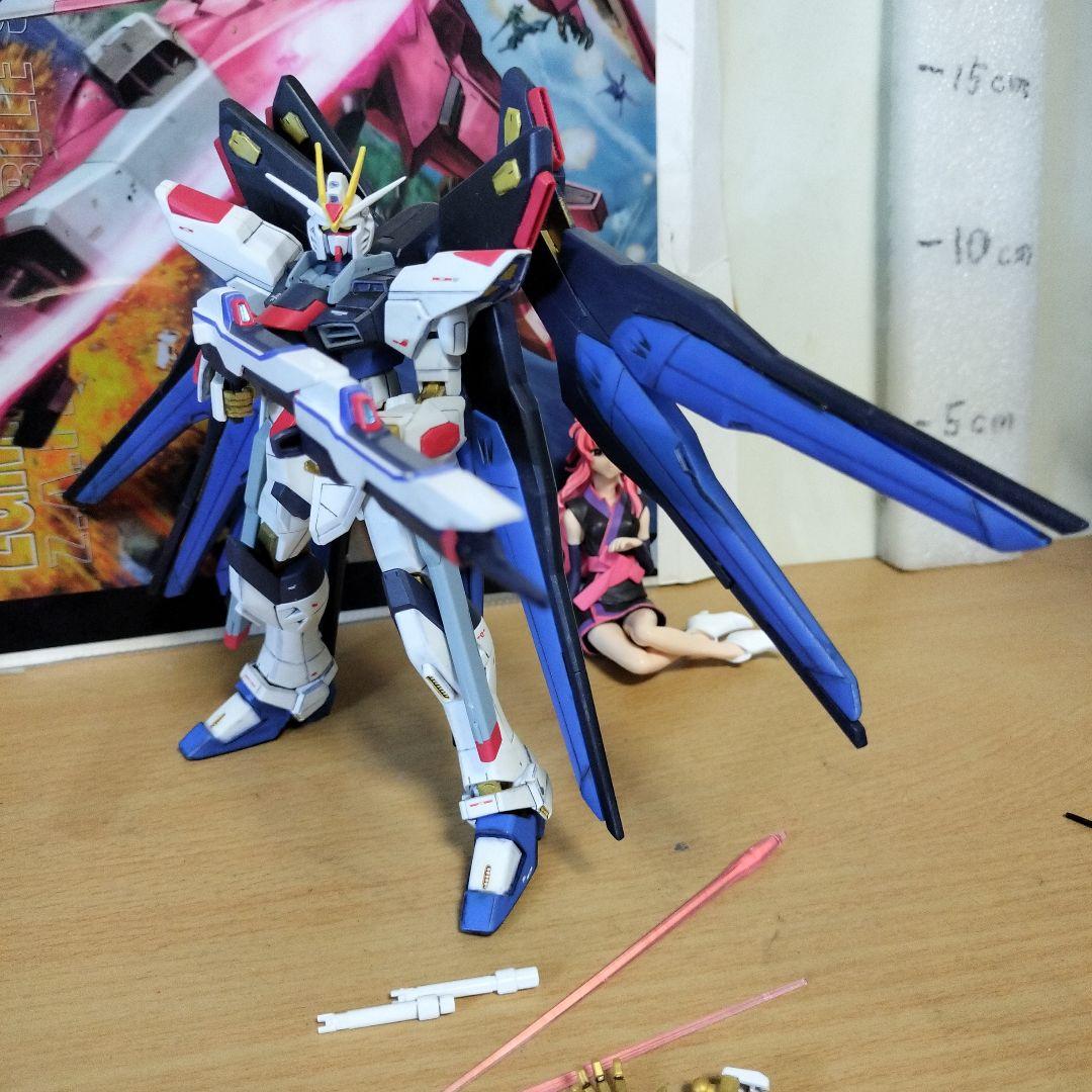 RG 1/144 パーフェクトストライクガンダム 塗装 完成品 SEED キラ