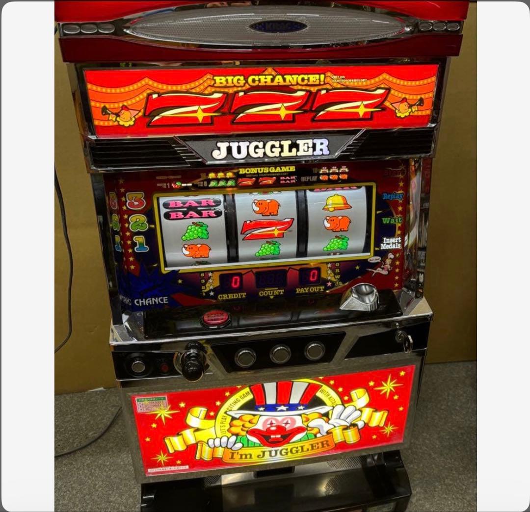 6号機 アイムジャグラー EX-TP 赤 実機 家庭用フルセット！ - メルカリ