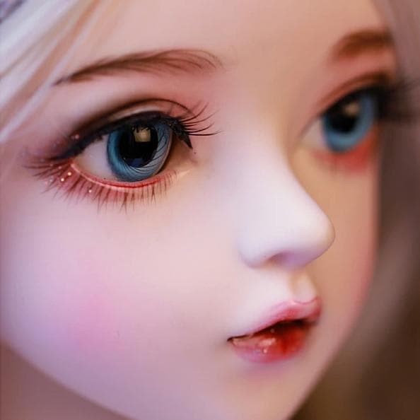 BJD1/3ドールフルセット♡本体 60cm 球体関節人形 眼球 洋服 メイク済