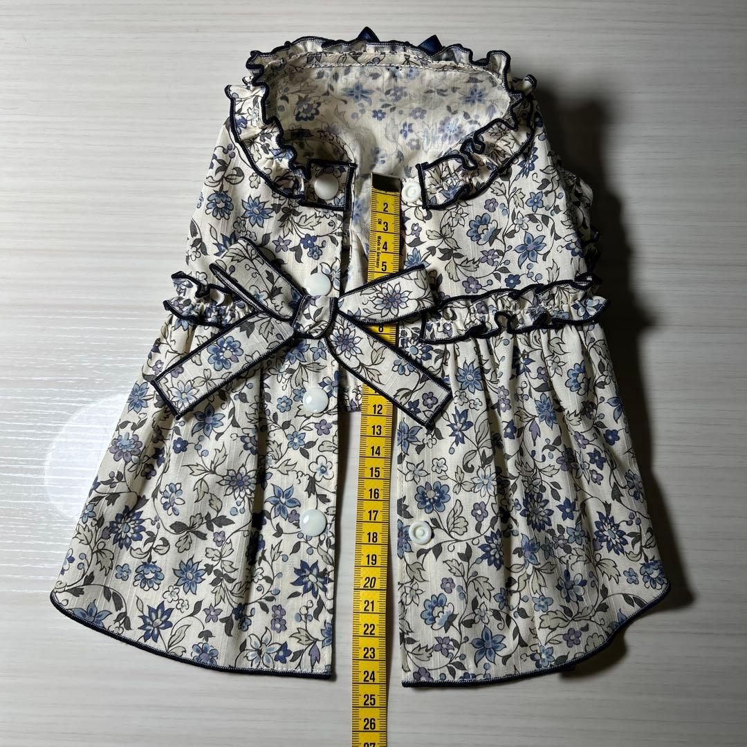 No.474•475 犬服ハンドメイド バックオープンワンピース2着