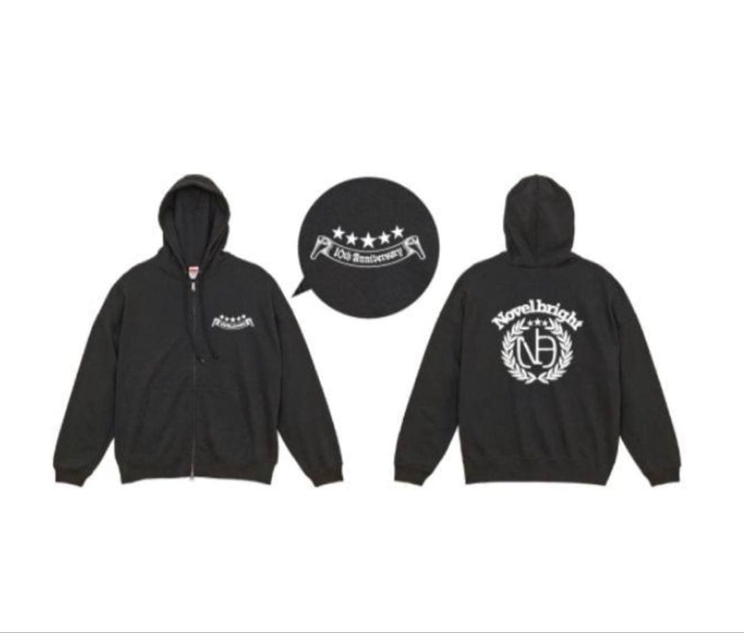 novelbright オーバーサイズフーディ