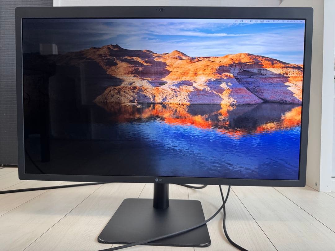 LG 5Kモニター 27MD5KL ブラック ジャンク品 27インチ IPS液晶 LG 5K