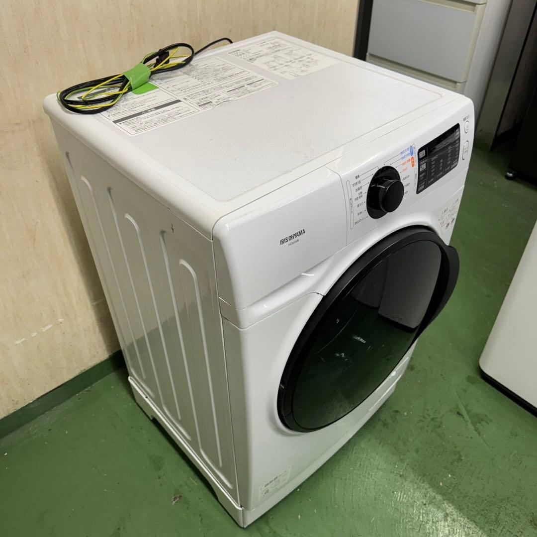 245 アイリスオーヤマ ドラム式洗濯機 8キロ 小型 一人暮らし 左開き