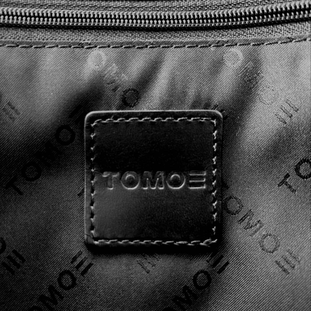 TOMOE（トモエ）2WAYクラッチブリーフ ビジネスバッグ 黒 SLIM_EX