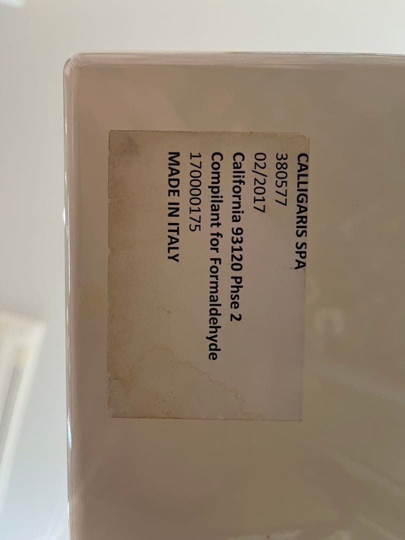 カリガリス テーブル 昇降式(7段階)&伸長 ホワイトxシルバー