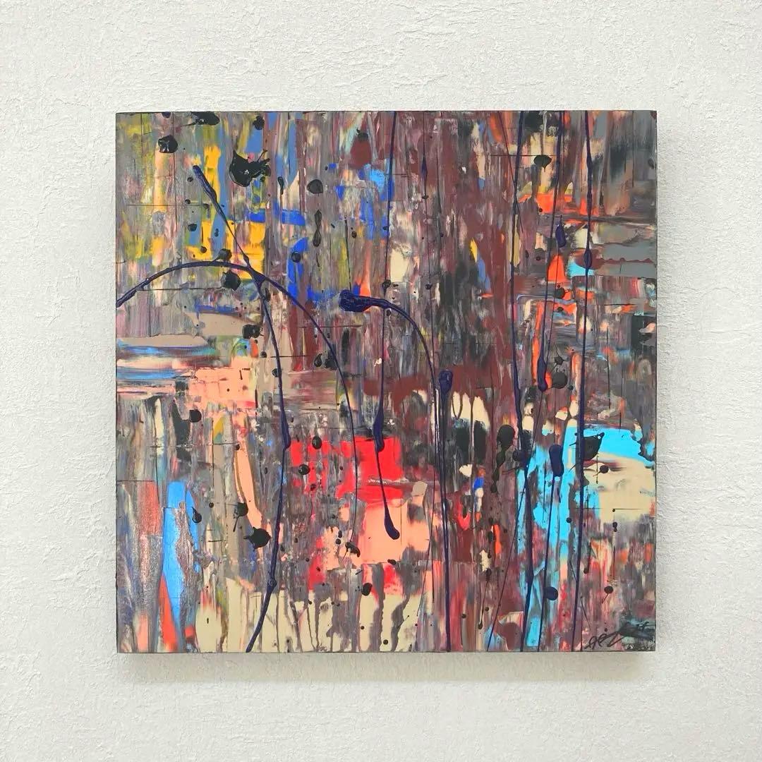 モダン インテリア アートパネル 絵画 抽象画 クール 現代アート