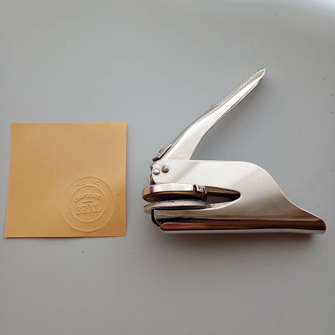 アメリカ ヴィンテージ エンボッサー スタンプ 0114 - メルカリ