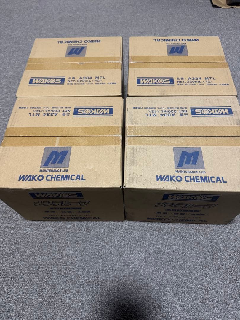 WAKO'S メンテルーブ 220mL×12本×4箱｜WAKO'S メンテルーブ 220mL x 12本