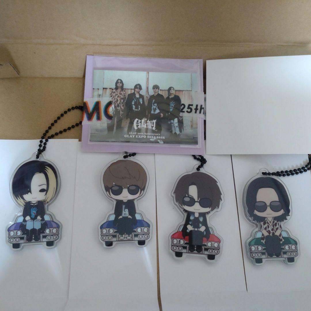 GLAY すわりんこキーホルダー glay jiro ステッカー