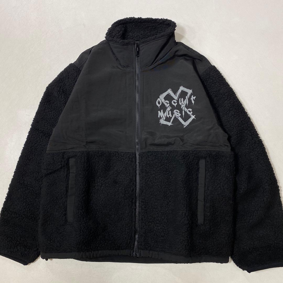 未使用 DEZERT OCCULT MUSIC フリース ボアジャケット 黒 Amazon | [ANGELCITY] ボアジャケット フリースジャケット メンズ