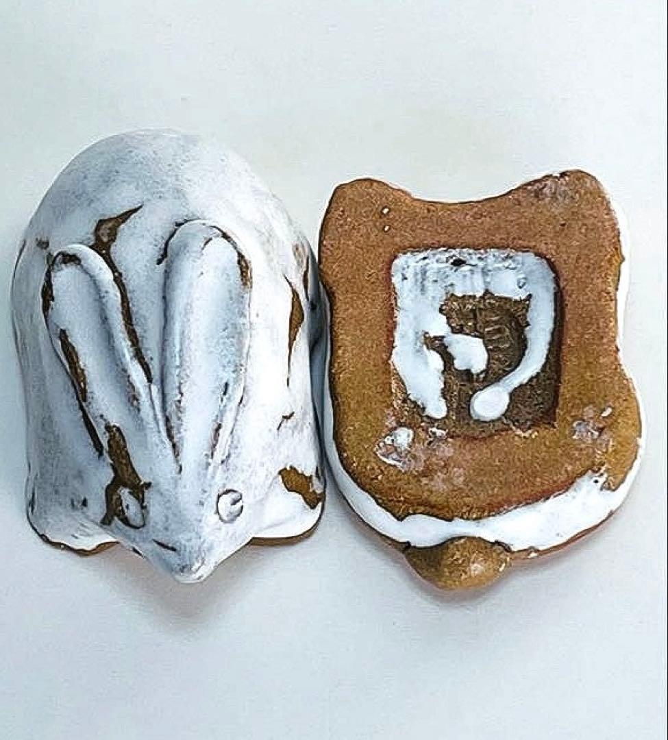 勝尾青龍洞・兎 香合 鬼萩釉 茶道具 共箱付き - メルカリ