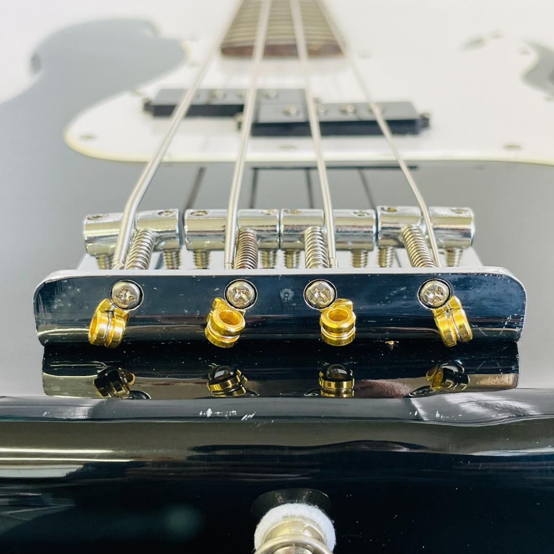 BUSKER'S プレシジョンベースタイプ PB ブラック ローズ指板【整備品