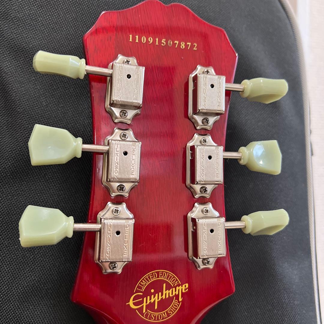 ギター EPIPHONE Tak DC Standard Plustop Cherry