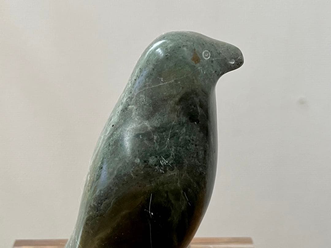 イヌイットアート石像 Mc LEOD YOUNG WEIR TOKYO 1985