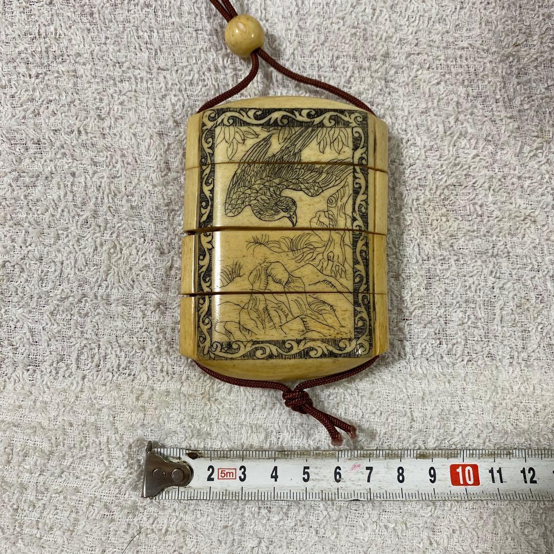 A-5 印籠　提物　江戸時代　古道具　アンティーク　雑貨　美術品　工芸品　装飾品