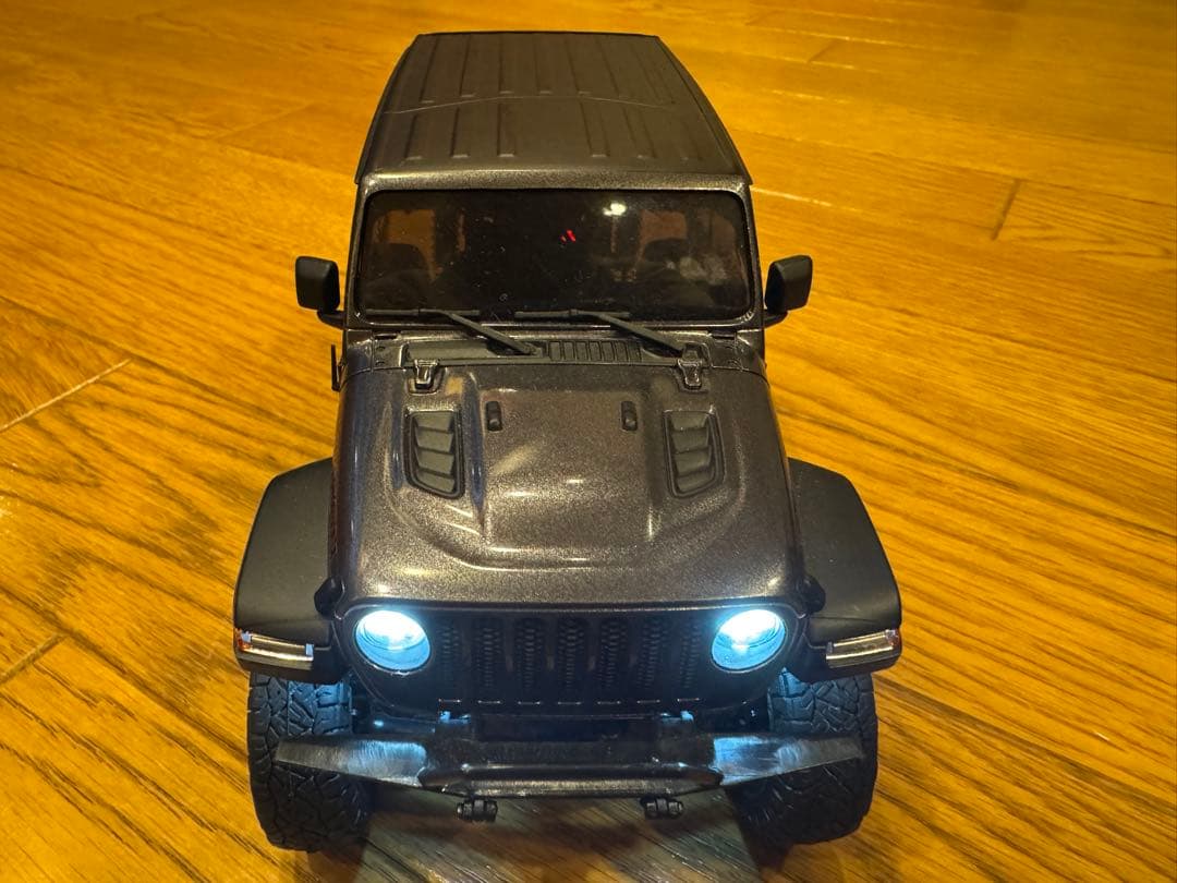 ミニッツ4×4 レディセット ジープ ラングラー グラナイトクリスタルメタリック