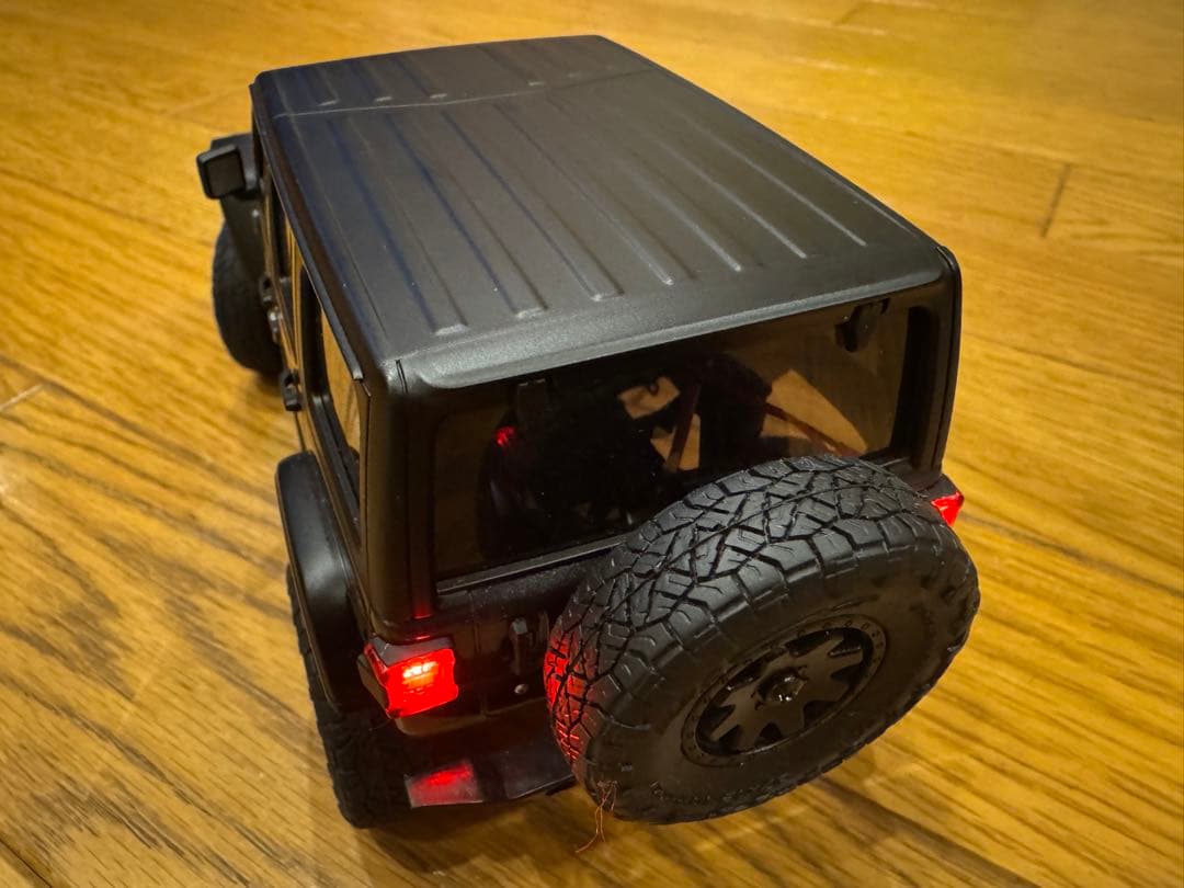 ミニッツ4×4 レディセット ジープ ラングラー グラナイトクリスタルメタリック