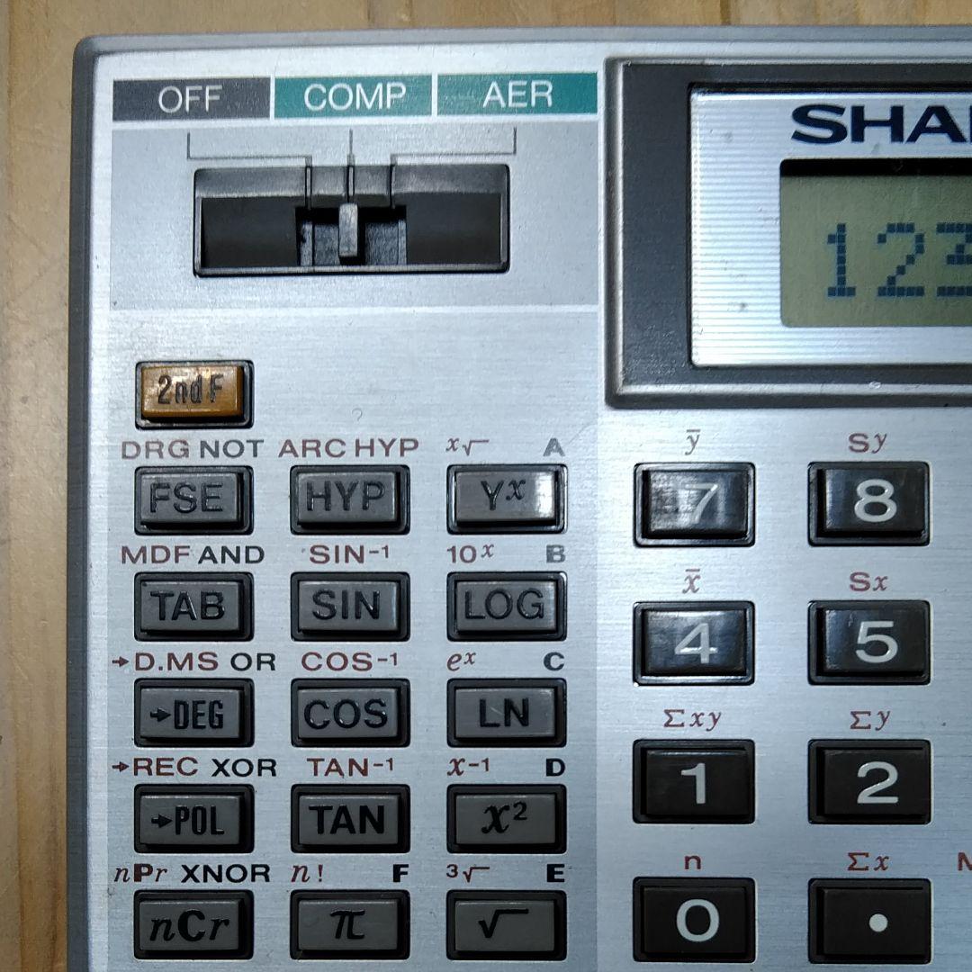 SHARP〈関数電卓〉ピタゴラスEL_5150