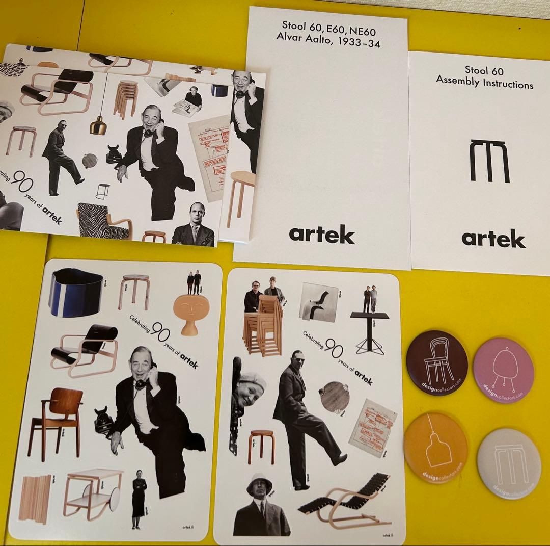 Artek + Moomin Stool60 アルテック＋ムーミン　スツール60