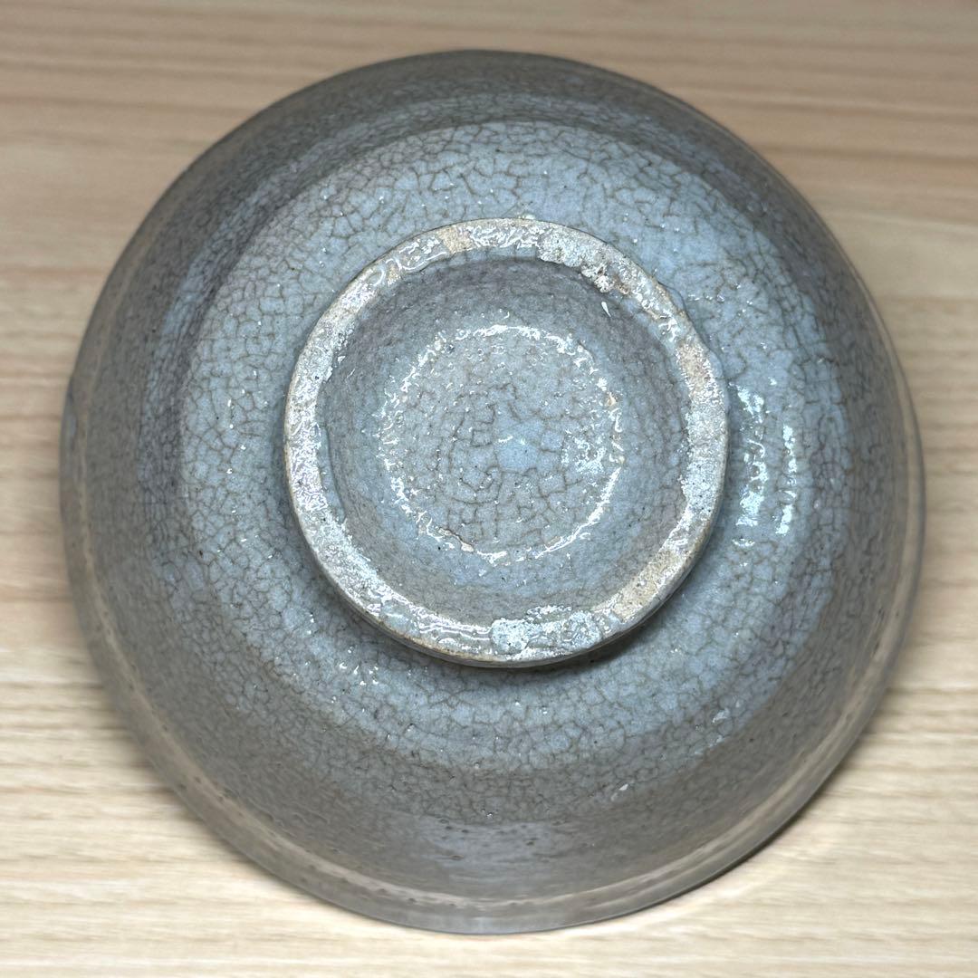 井戸 茶碗 抹茶碗 茶道具 韓国陶芸 安東五作箱書 1110 01 灌水] 壱