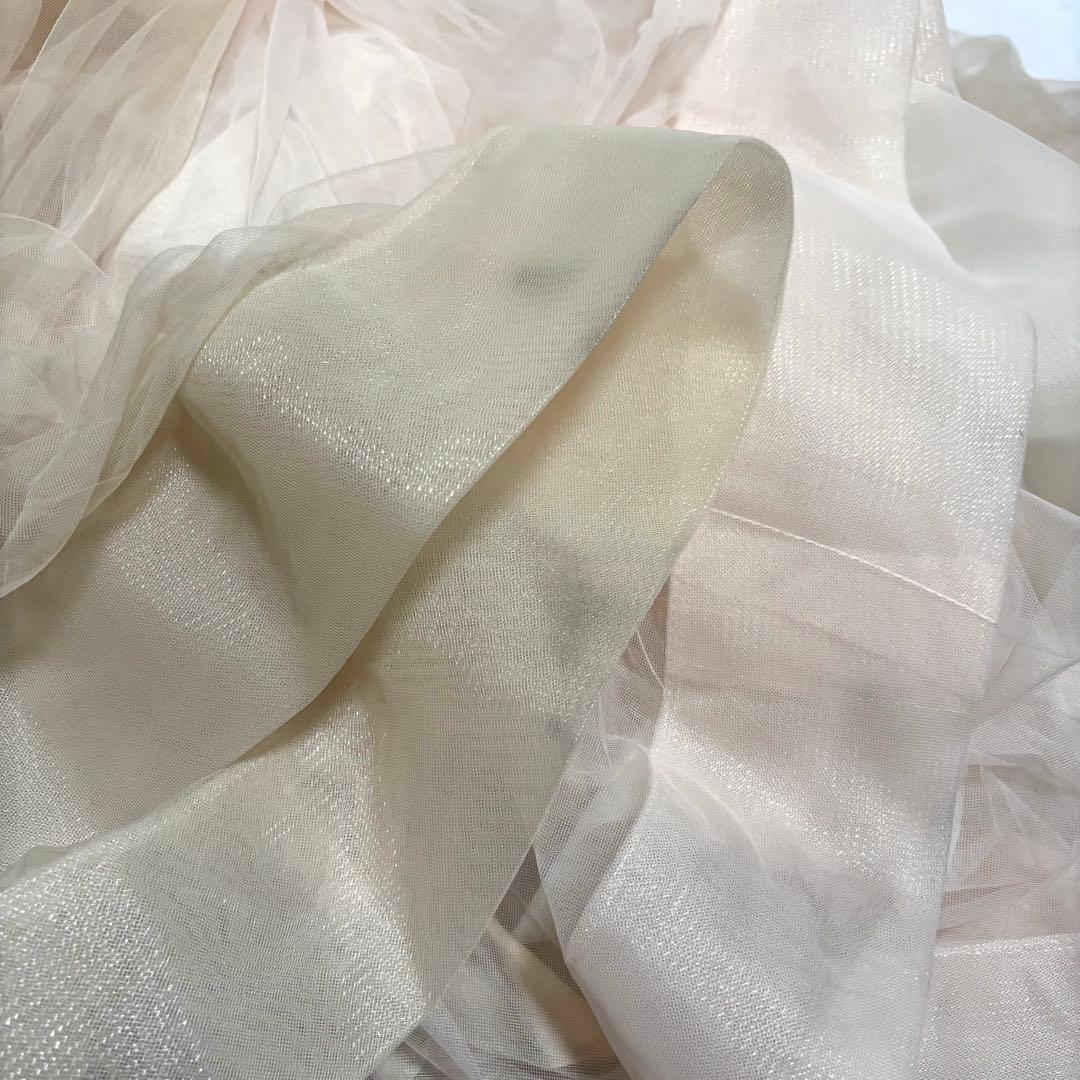 Vera Wang ベラウォン ブラッシュフリル ウエディングドレス グラデ