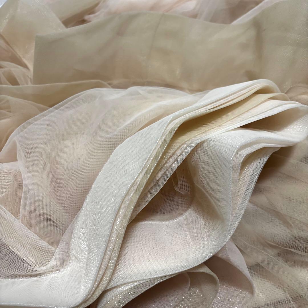 Vera Wang ベラウォン ブラッシュフリル ウエディングドレス グラデ