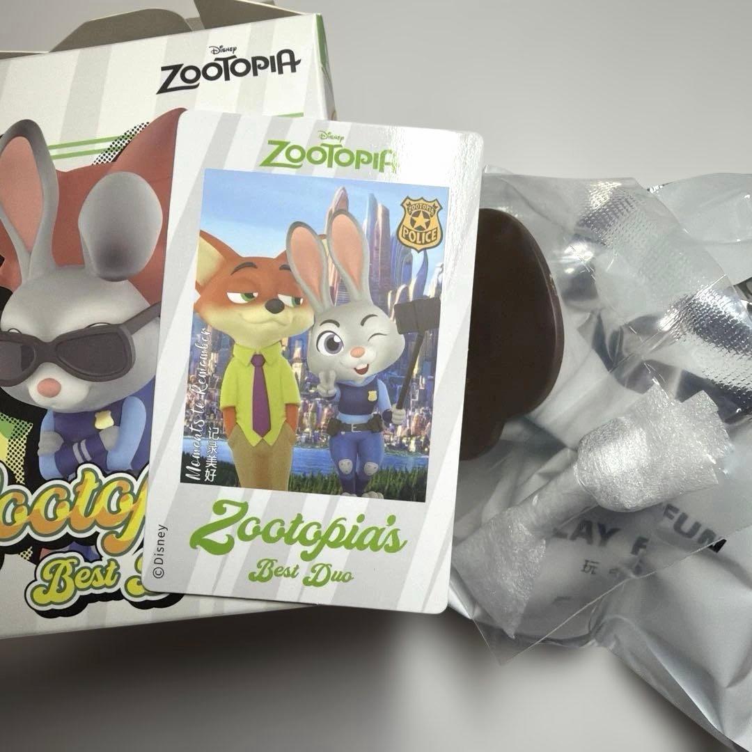 52TOYS ズートピア ニック ジュディ シークレット フィギュア 3 セット