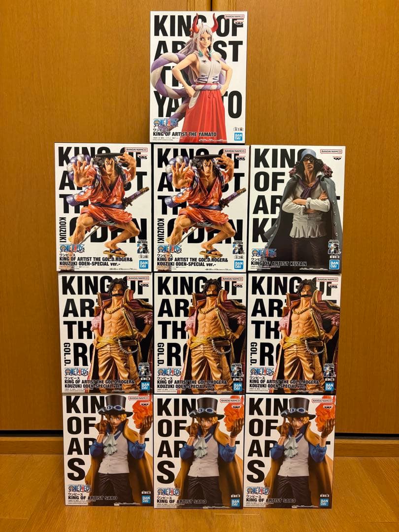 ワンピース 一番くじ ギア2 kingofartist ボニー ニカ ギア5