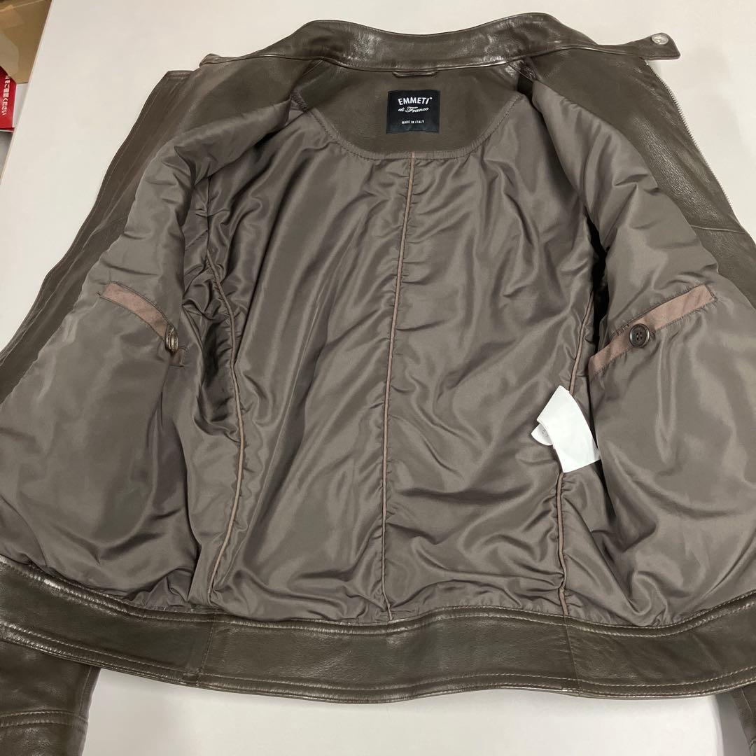 EMMETI エンメティ/ANDREA/44/羊革/ダークブラウンMARRONE