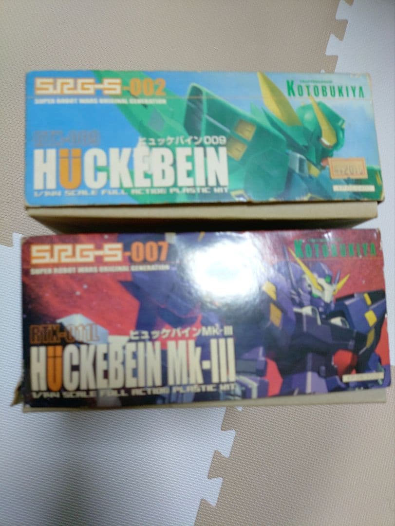 ヒュッケバインMK-III & 009 セット コトブキヤ 未組立 当時物
