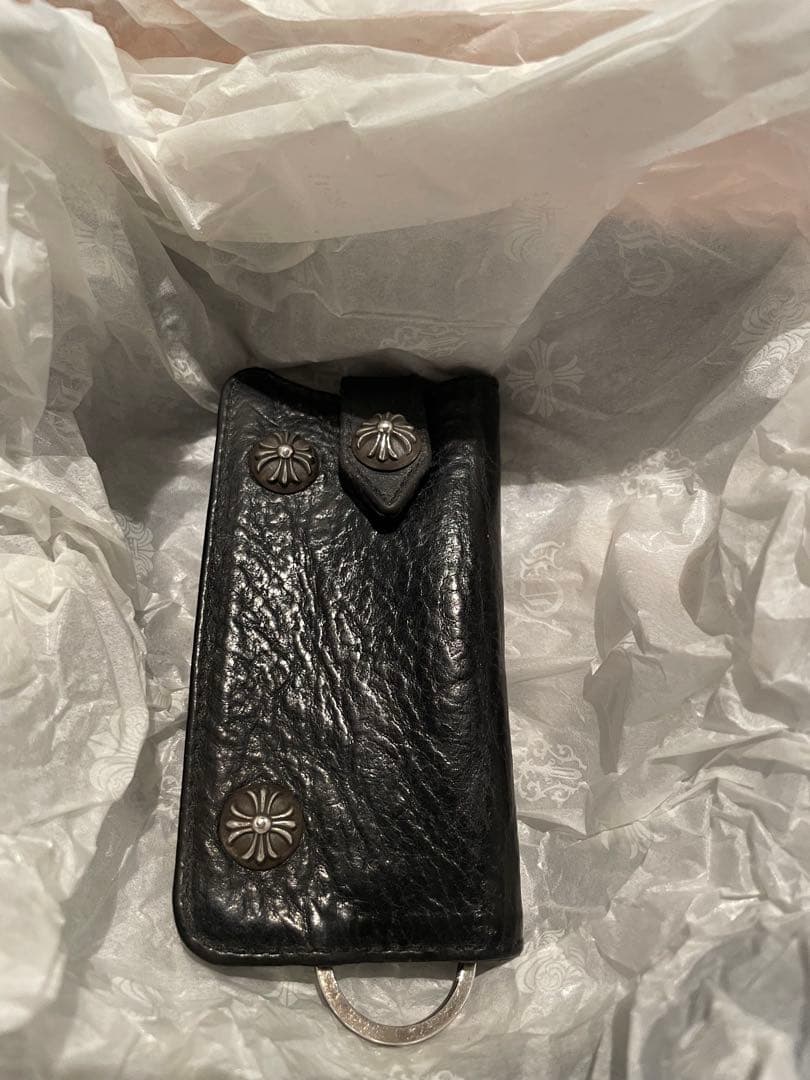 クロムハーツ レザーキーケース インボイス原本付