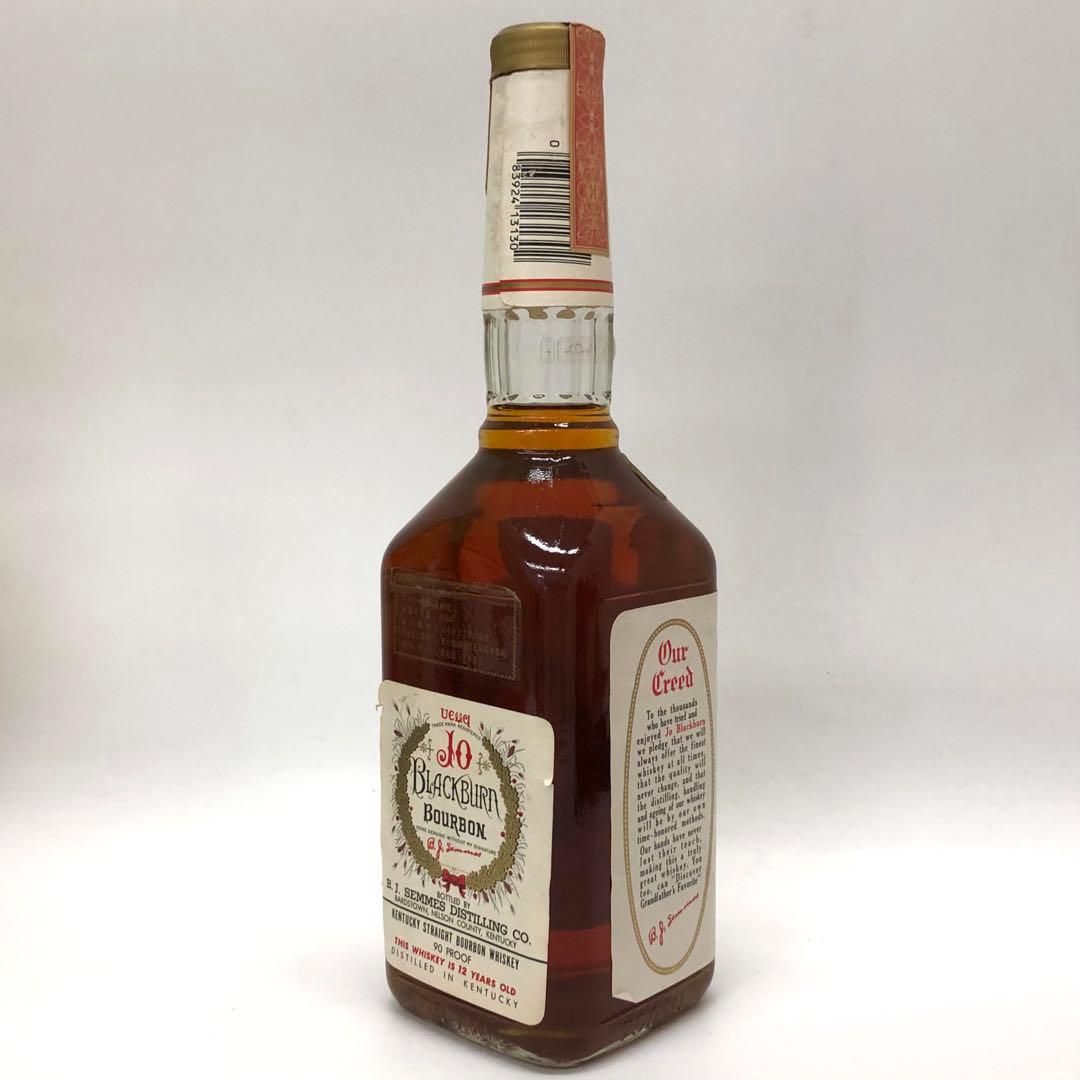 ブラックバーン 12年 バーボンウイスキー750ml