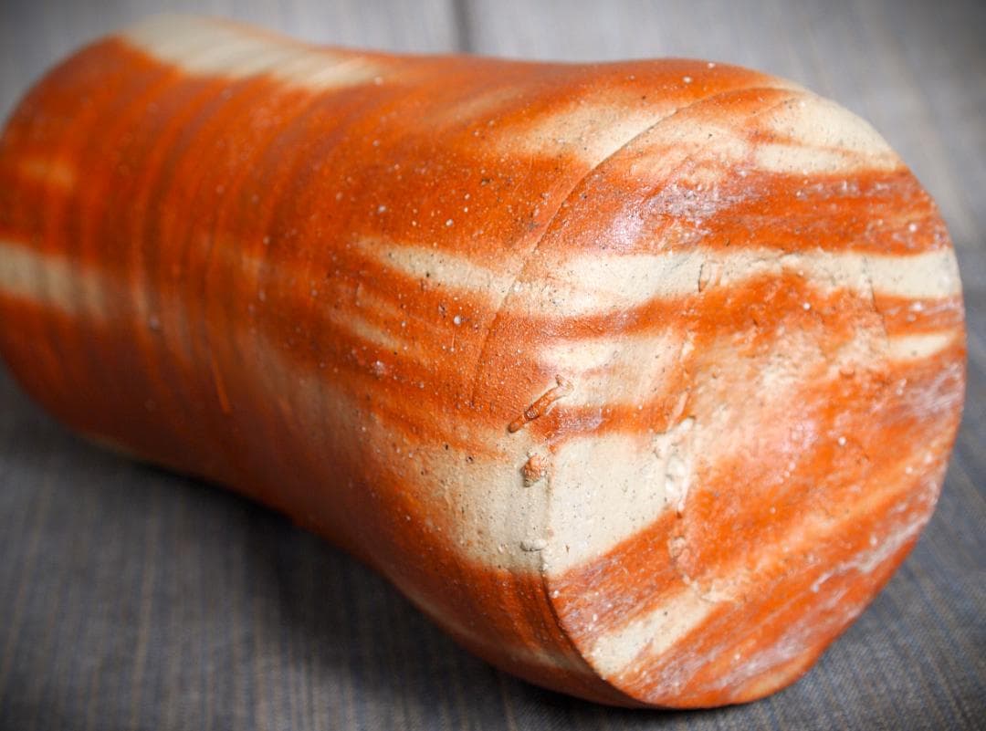 人気作家☆金重有邦【師：金重素山、金重陶陽】☆備前緋襷