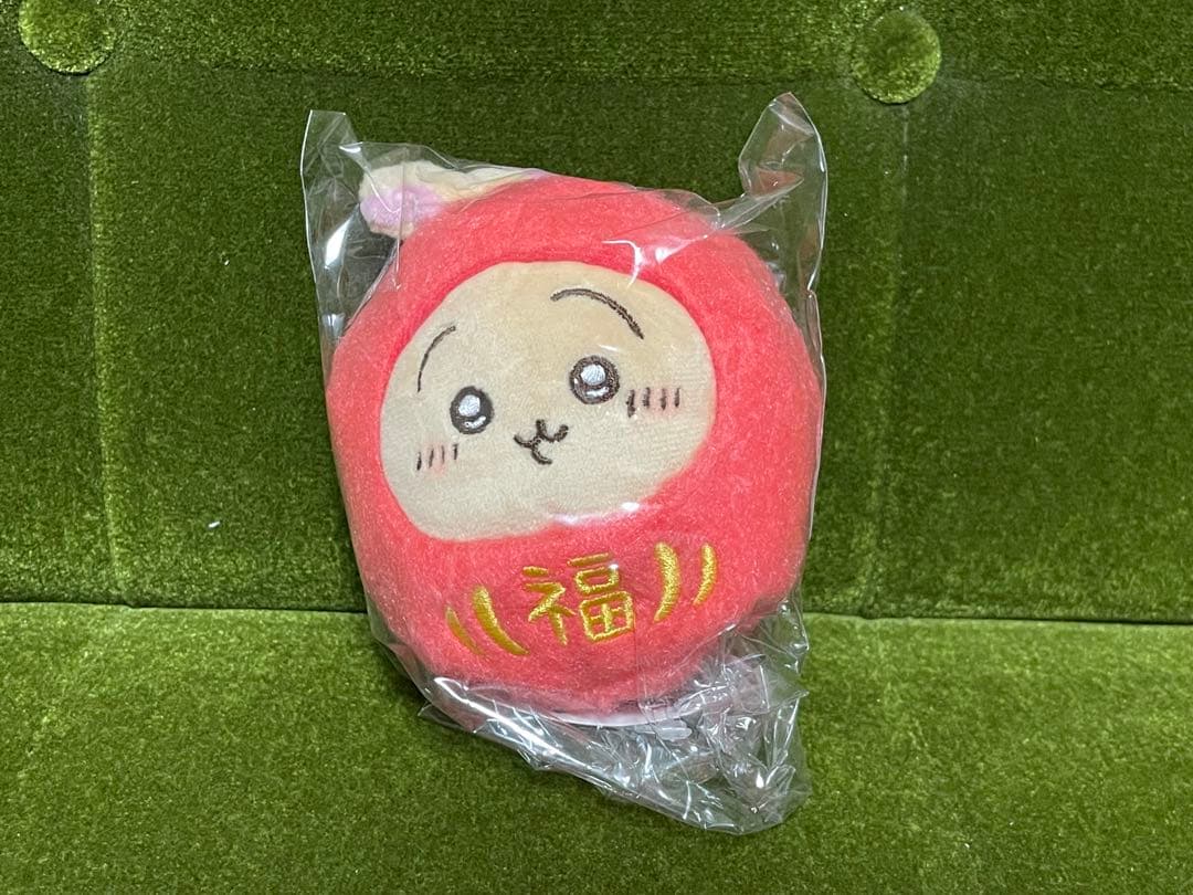 【新品 未開封】ちいかわ 福 だるま 3体セット(タグ付き)