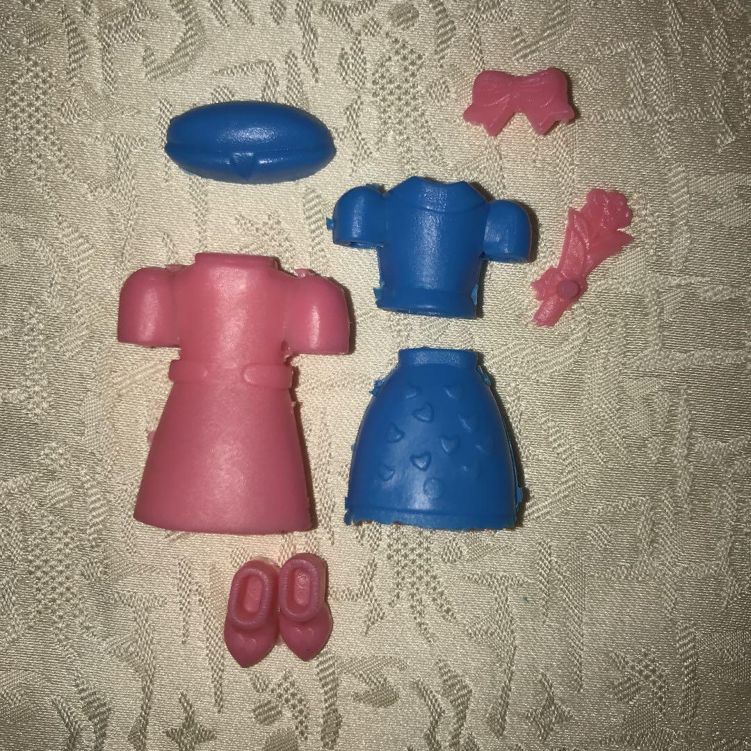 グリコおまけ 昭和 レトロ パピーちゃん(かんごふさん ブラウススカート)