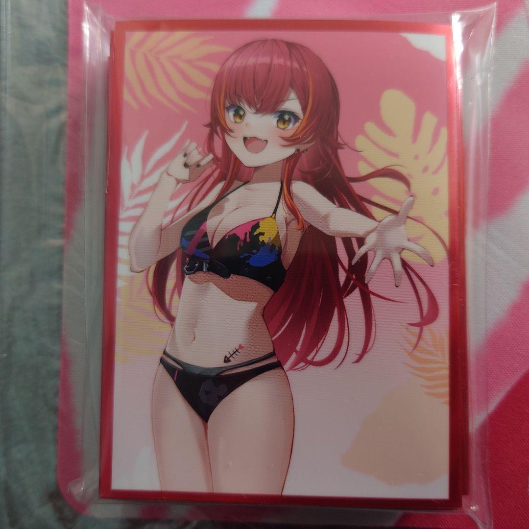 α2 ぶいすぽっ! 八重歯&ポーズ&水着 猫汰つな スリーブ&プレイマット