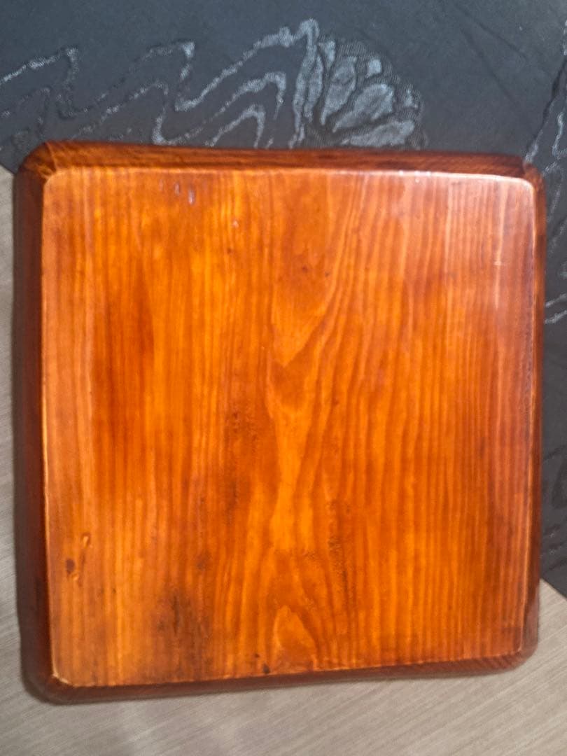 讃岐彫【5枚セット】お盆 香川漆器 四角盆 香川県伝統工芸 どっしりした