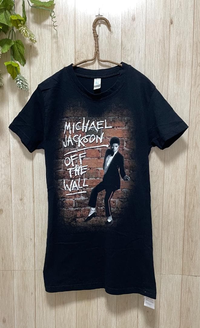 2560マイケルジャクソンレディースTシャツ黒S