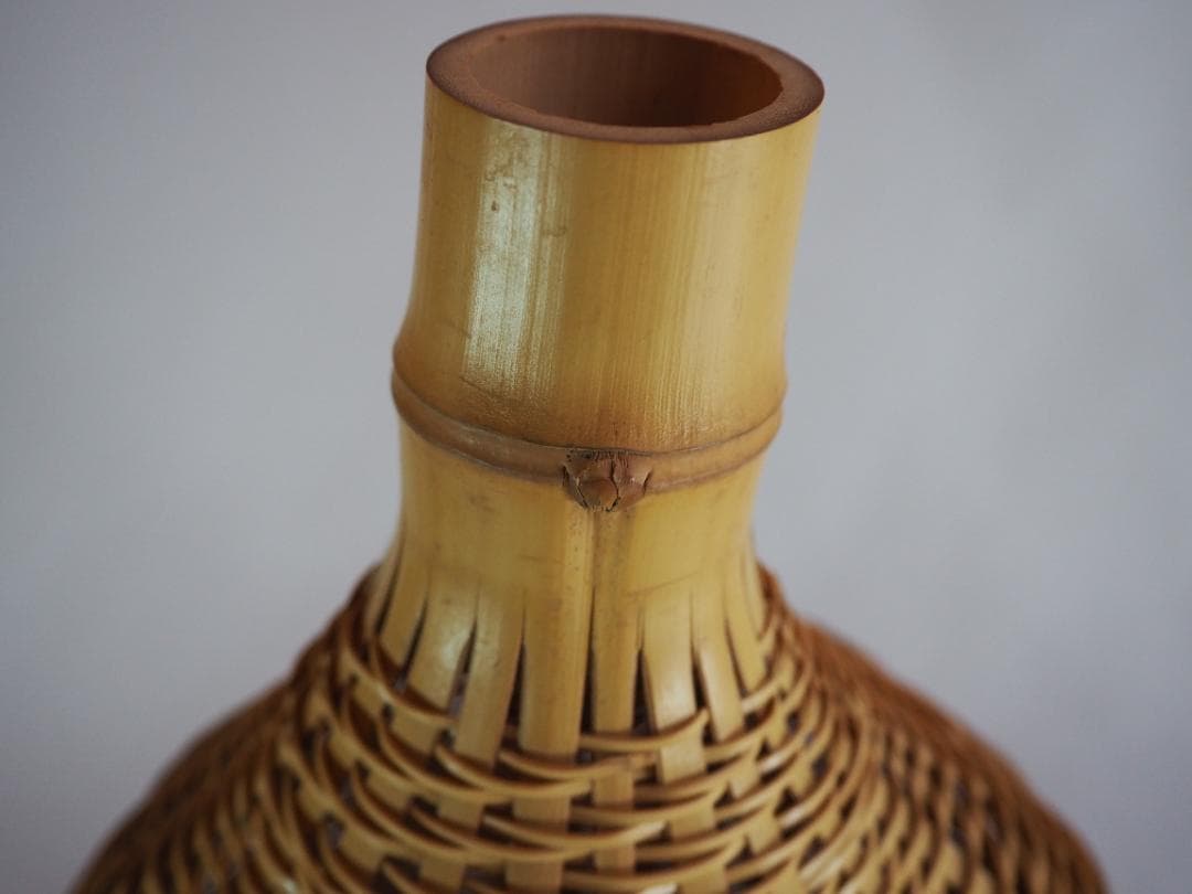 田中篁斎造『元伯宗旦好竹虫籠花入』（共箱） - メルカリ