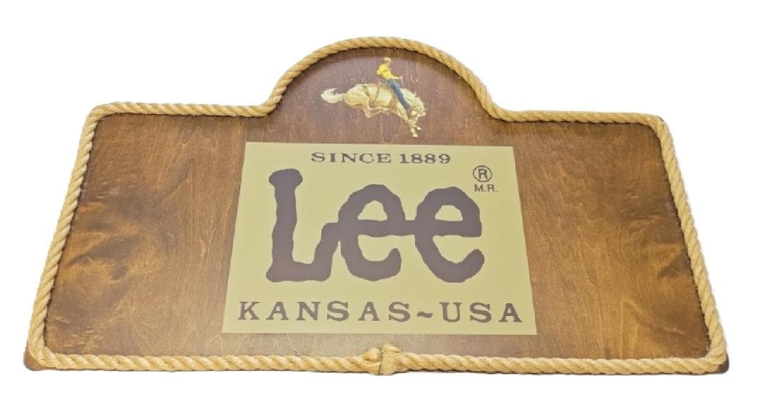 LEE リー 販促用 木製看板「激レア」 ノベルティグッズ