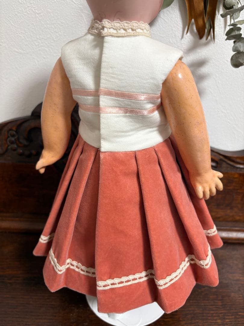 アンティークドール ビスクドール ドレス ジャケット レース セーラー